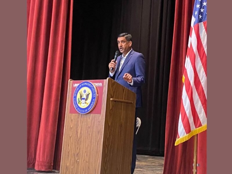 U.S. Representative Ro Khanna and Vice President JD Vance