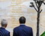 Marco Rubio lays a wreath at the 26/11 memorial at Mumbai’s Taj Mahal Palace Hotel