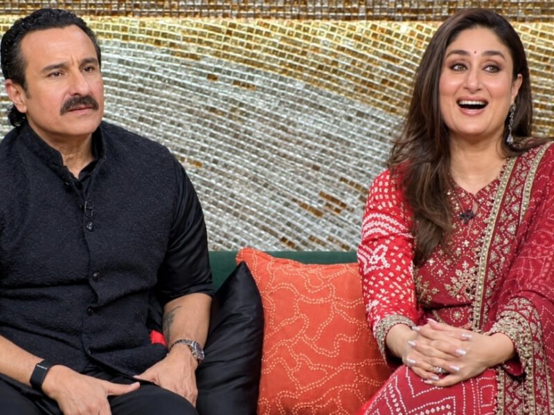 Bollywood actors Saif Ali Khan and Kareena Kapoor Khan