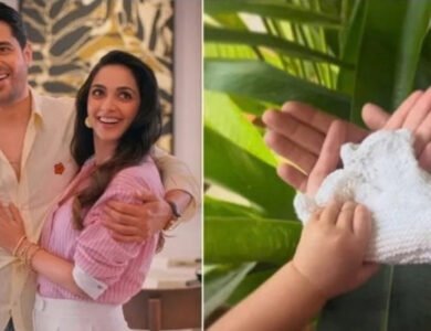 Kiara Advani and Sidharth Malhotra announce their second pregnancy with daughter Saraayah and baby booties.