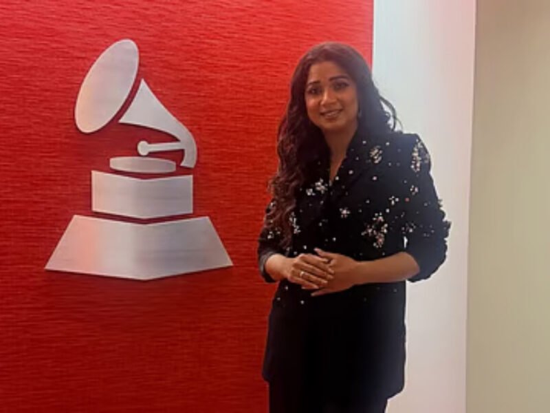 Indian playback singer Shreya Ghoshal