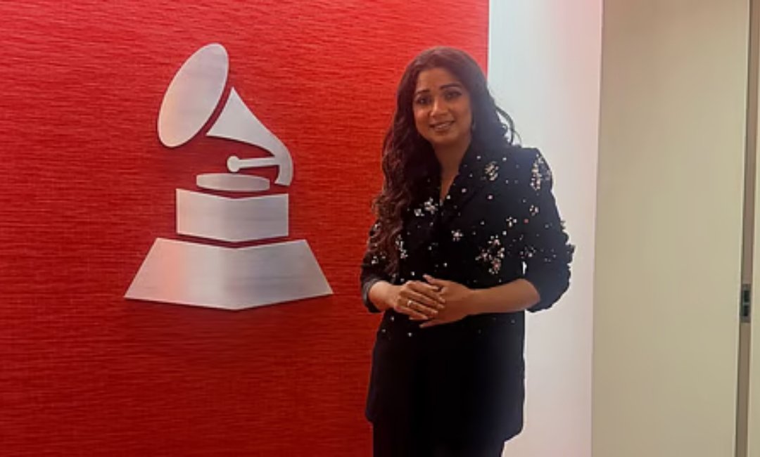 Indian playback singer Shreya Ghoshal