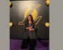 Varshini Muralikrishnan sings the US national anthem at Crypto.com Arena during a Lakers game
