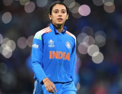 Indian women’s cricket team captain Smriti Mandhana