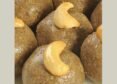 Sorghum peda topped with cashews and almonds