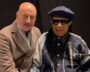 Anupam Kher meets Stevie Wonder backstage in Stockholm