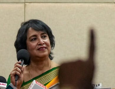 Author and activist Taslima Nasrin