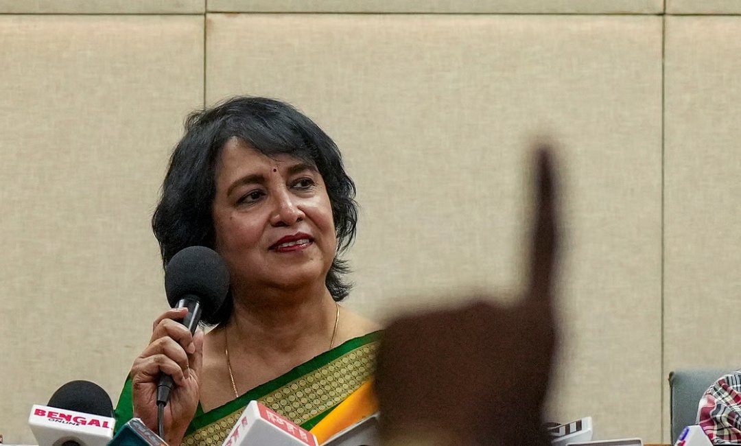 Author and activist Taslima Nasrin
