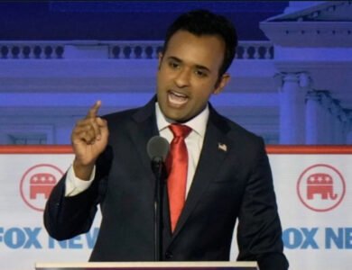 Ohio gubernatorial candidates Vivek Ramaswamy and Amy Acton