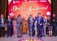 Crowds gather for the Diwali celebration in downtown San Jose