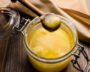 Ghee or clarified butter traditionally used in Ayurveda for a variety of wellness applications.