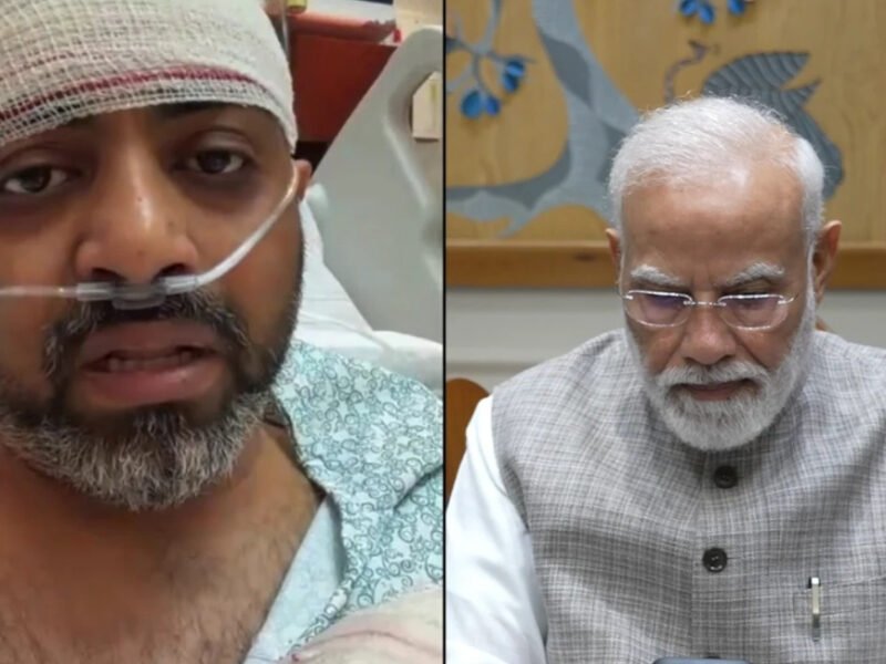 Injured Pilot Tells Modi He Chanted The ‘Hanuman Chalisa’