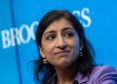 Former FTC Chair Lina Khan warns against AI self-policing and calls for stronger government oversight and legislation.