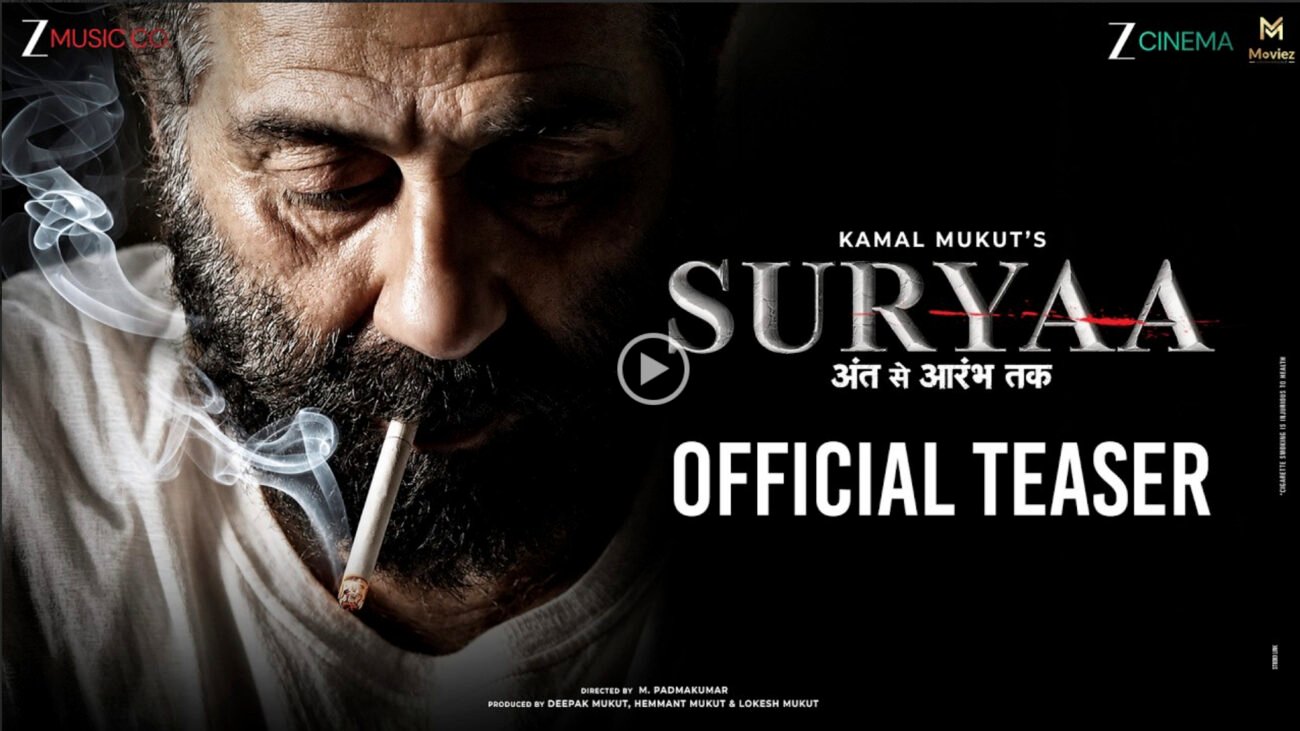Sunny Deol in the poster for Suryaa: Ant Se Aarambh Tak